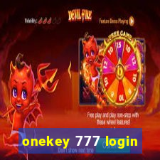 onekey 777 login